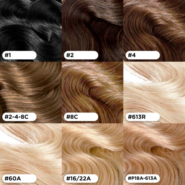 Cortina Extensión Hilo + Peinetas Ondas 60CM - Imagen 3