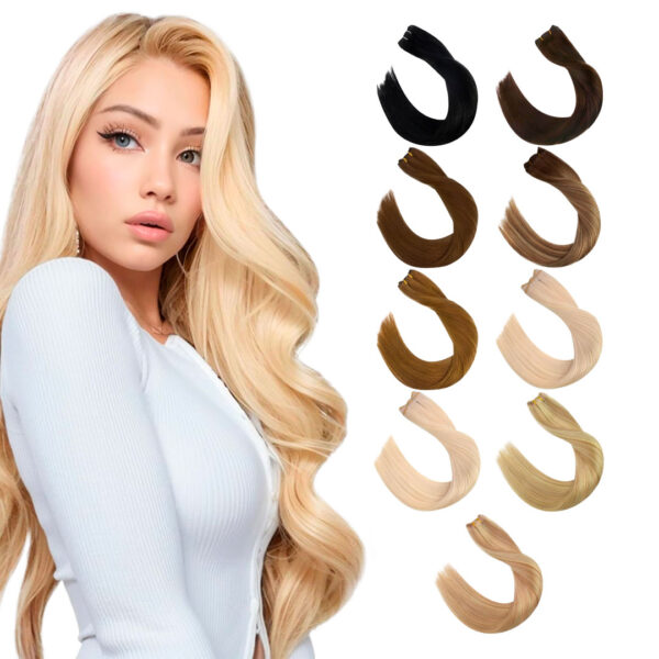 Cortina Extensión Natural Ondas 60CM