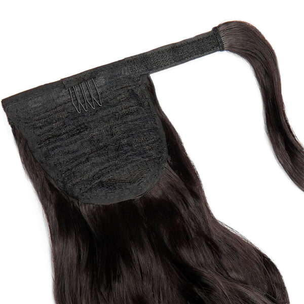 Extensión Térmica Cola Ponytail Con Lazo Ondas 80Cm - Imagen 2