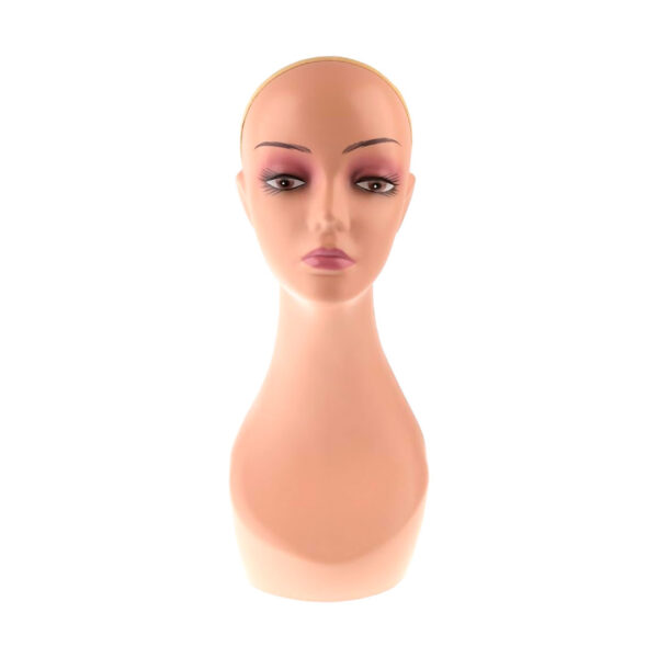 Cabeza De Maniqui Porta Peluca Violet - Imagen 2