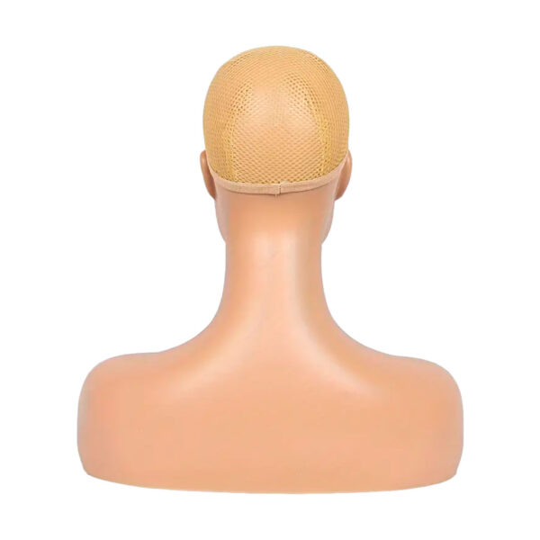 Busto Maniqui Porta Peluca Con Pestañas - Imagen 5