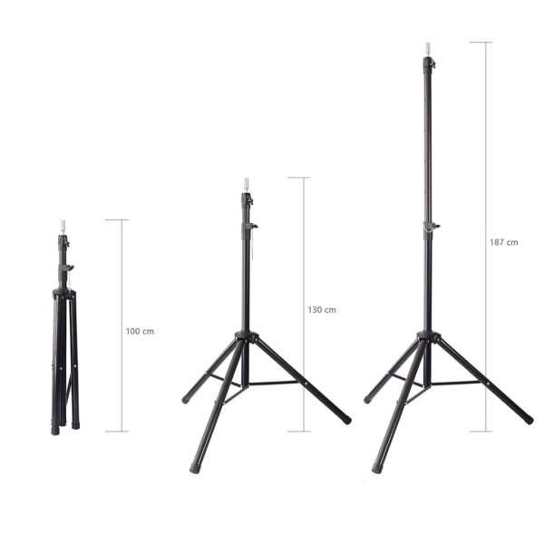 Trípode Soporte Para Cabezas De Practica Rosa - Imagen 7