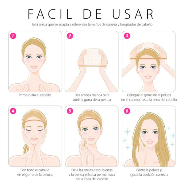2 Gorros Para Pelucas - Imagen 5