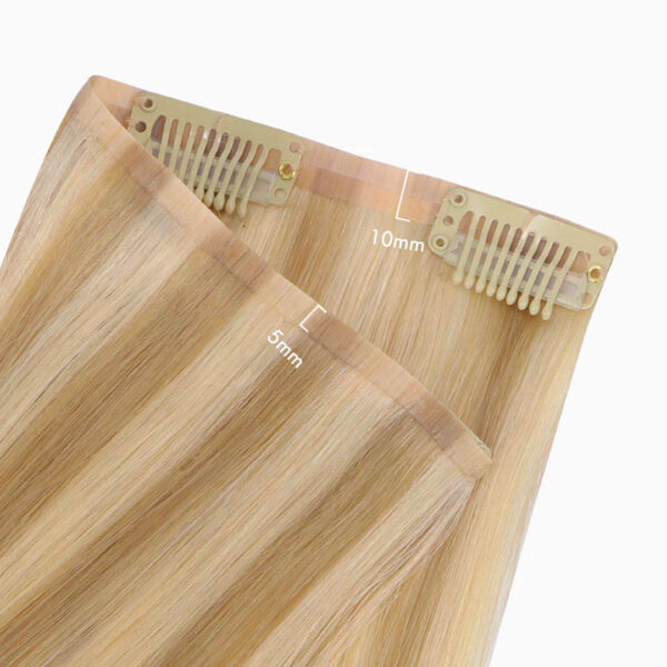 Set Extensiones Cortinas 7 Piezas Cabello 100% Natural 60Cm - Imagen 2