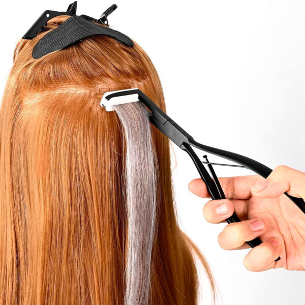 Pinza Para Colocacion de Extensiones Tape In - Imagen 4