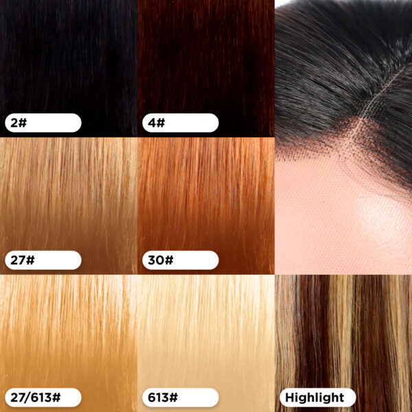 Peluca Lace Front 100% Natural 60cm Lacia - Imagen 6