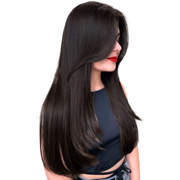 Peluca Lace Front 100% Natural 60cm Lacia