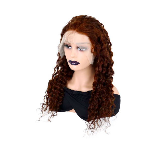 Peluca Lace Front 100% Natural 60cm Rizos - Imagen 2