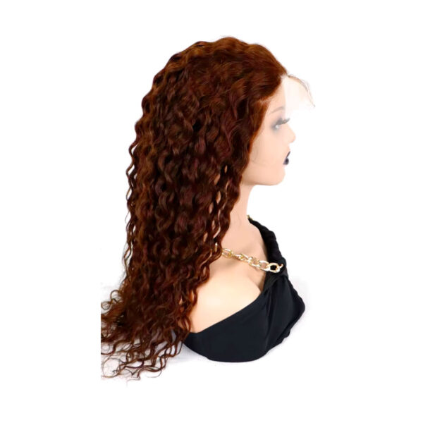 Peluca Lace Front 100% Natural 60cm Rizos - Imagen 4