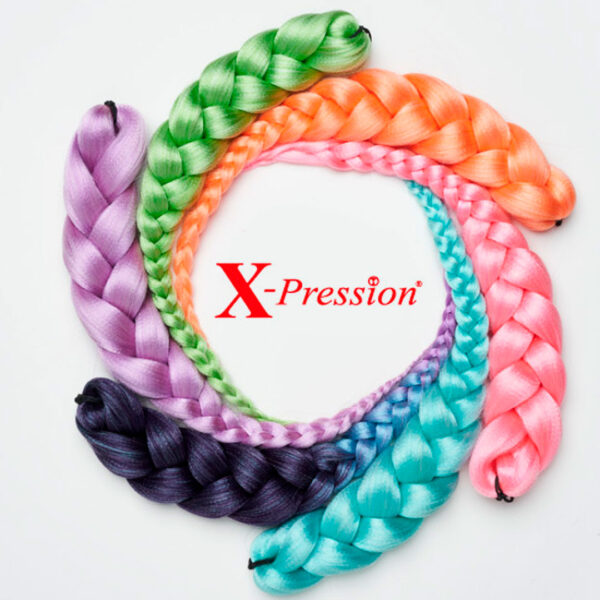 Kanekalon Combinado Para Trenzas Caribeñas, Africanas X-Pression - Imagen 5
