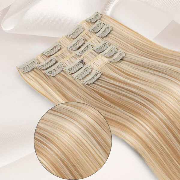 Set Extensiones Cortinas 6 Piezas Simil Natural Lacio 60cm - Imagen 2