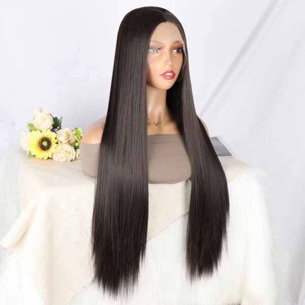 Peluca Full Lace Front Termica Larga Lacia Art. LS60067-4 - Imagen 3