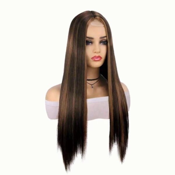 Peluca Lace Front Termica Larga Lacia Art. NYL2358-P4-30 - Imagen 2