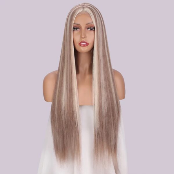 Peluca Lace Front Termica Larga Lacia Art. NYL2358-P612-60