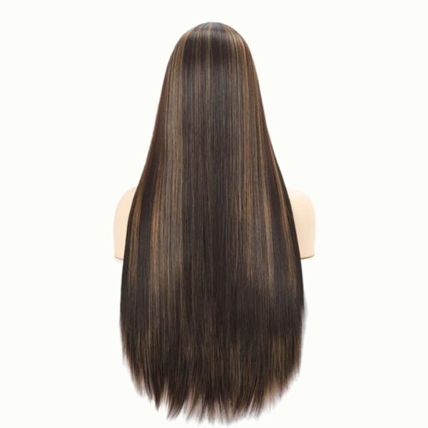 Peluca Lace Front Termica Larga Lacia Art. WL9352-R6-6A-27S - Imagen 3