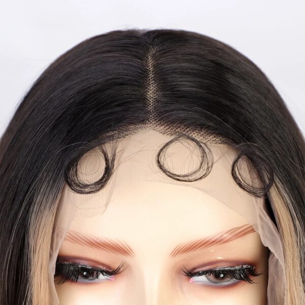 Peluca Full Lace Front Termica Larga Ondulada Art. RLL60091-R2-6-26 - Imagen 5