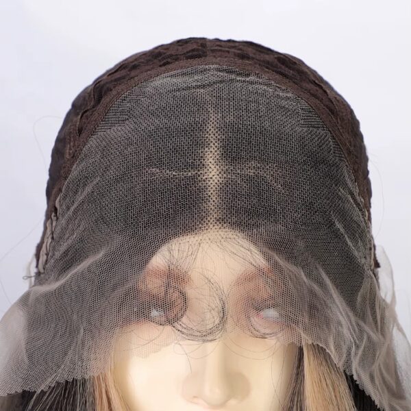 Peluca Full Lace Front Termica Larga Ondulada Art. RLL60091-R2-6-26 - Imagen 6