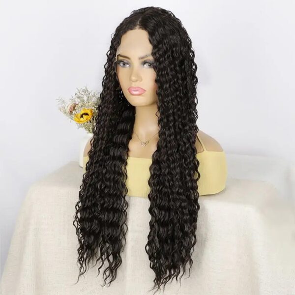 Peluca Full Lace Front Termica Larga Ondulada Art. 60067qu-6-8 - Imagen 2