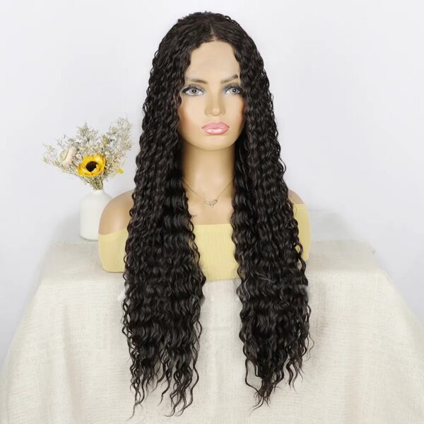 Peluca Full Lace Front Termica Larga Ondulada Art. 60067qu-6-8 - Imagen 3