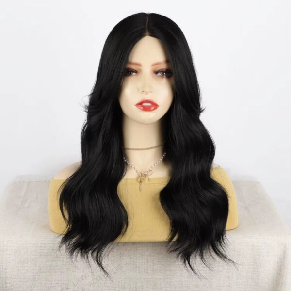 Peluca Lace Front Termica Larga Ondulada Art. NYL2656-1B