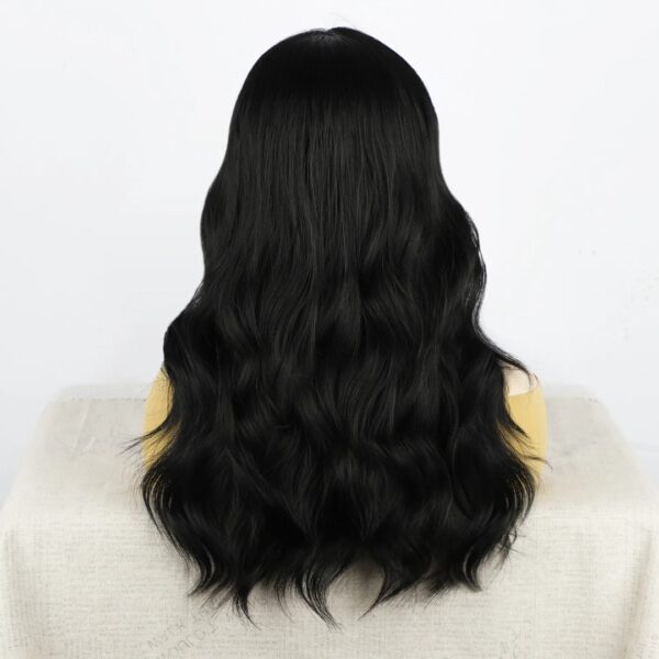 Peluca Lace Front Termica Larga Ondulada Art. NYL2656-1B - Imagen 5