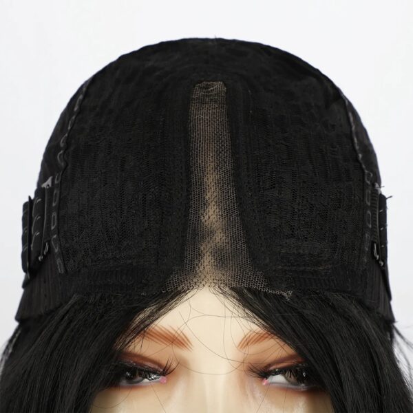 Peluca Lace Front Termica Larga Ondulada Art. NYL2656-1B - Imagen 7