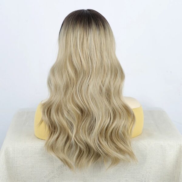 Peluca Lace Front Termica Larga Ondulada Art. NYL2656-R4-18-60 - Imagen 4
