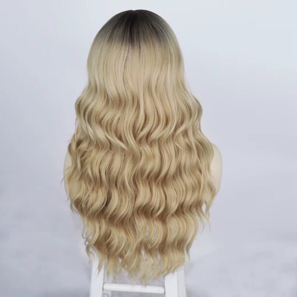Peluca Lace Front Termica Larga Ondulada Art. NYL2396-R4-16-60 - Imagen 4