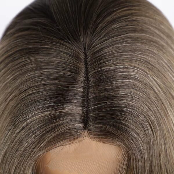 Peluca Lace Front Termica Larga Ondulada Art. NYL2396-R4-18T-613 - Imagen 5