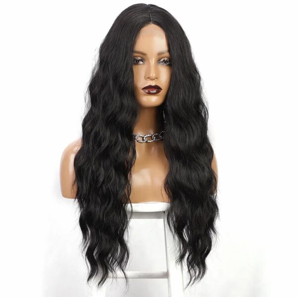 Peluca Lace Front Termica Larga Ondulada Art. W10230-1B