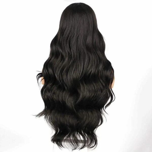 Peluca Lace Front Termica Larga Ondulada Art. NYL2367-1B - Imagen 4