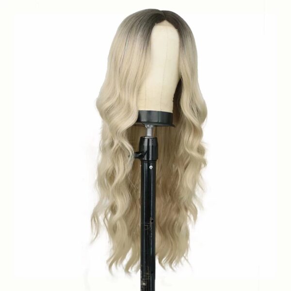 Peluca Lace Front Termica Larga Ondulada Art. NYL2367-R6-60-18 - Imagen 2