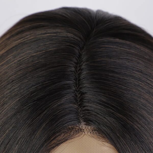 Peluca Lace Front Termica Larga Ondulada Art. NYL2532-R2-12-30 - Imagen 5