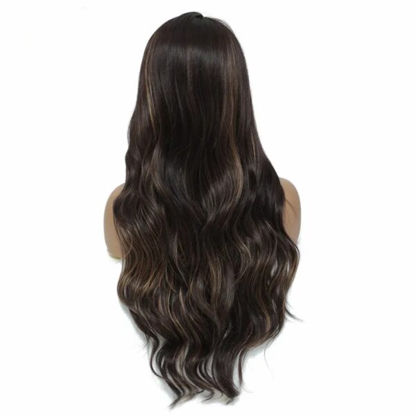 Peluca Lace Front Termica Larga Ondulada Art. NYL2532-R4-4-153 - Imagen 4
