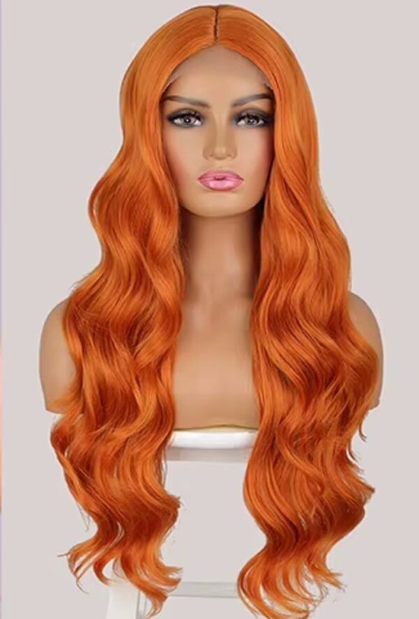 Peluca Lace Front Termica Larga Ondulada Art. NYL2446-2735