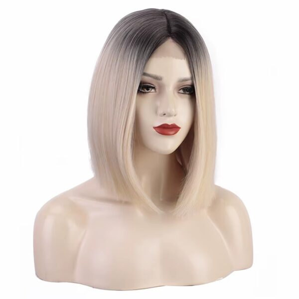 Peluca Lace Front Termica Mediana Lacia Art. NYS804-R9-30-88
