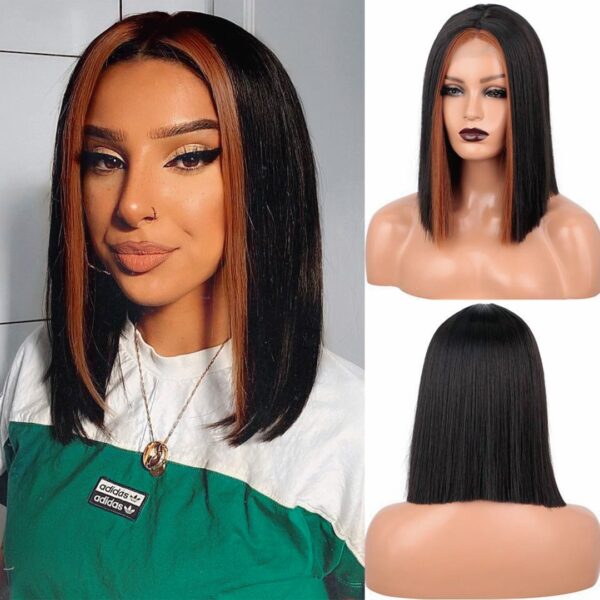 Peluca Lace Front Termica Mediana Lacia Art. NYS846-1B-30 - Imagen 3