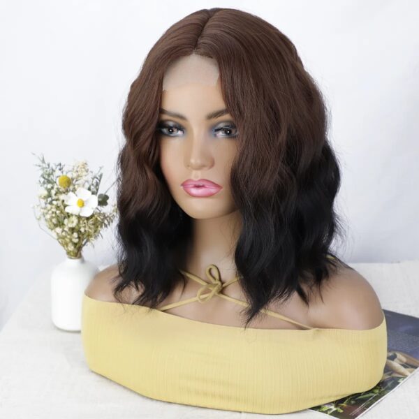 Peluca Lace Front Termica Mediana Ondulada Art. CX95G-RLT1B-33B - Imagen 3