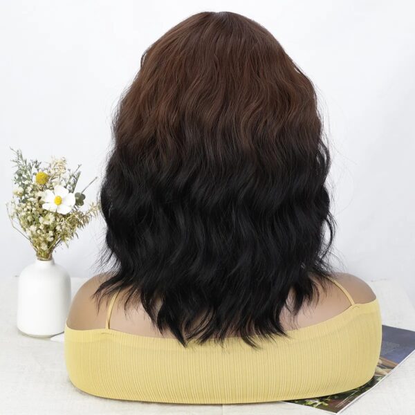 Peluca Lace Front Termica Mediana Ondulada Art. CX95G-RLT1B-33B - Imagen 4