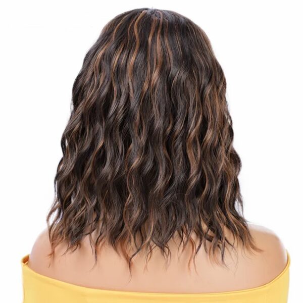 Peluca Lace Front Termica Mediana Ondulada Art. NYS803-P2-30 - Imagen 4