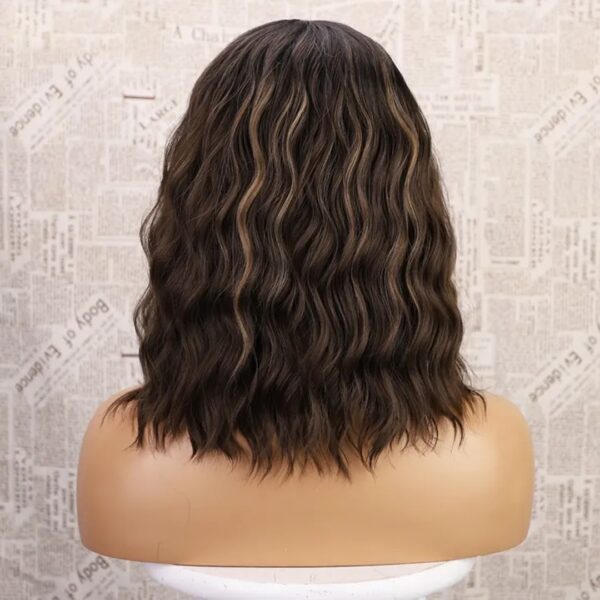 Peluca Lace Front Termica Mediana Ondulada Art. NYS803-R2626 - Imagen 4