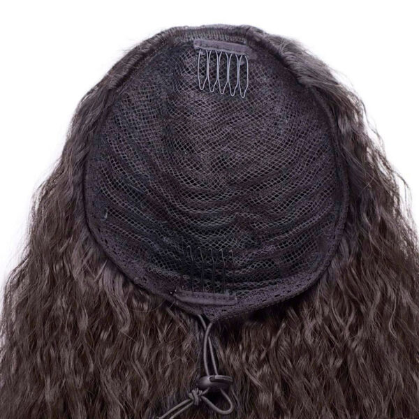 Extension Ponytail Cola De Caballo Ondulado con Cordon 66cm - Imagen 2