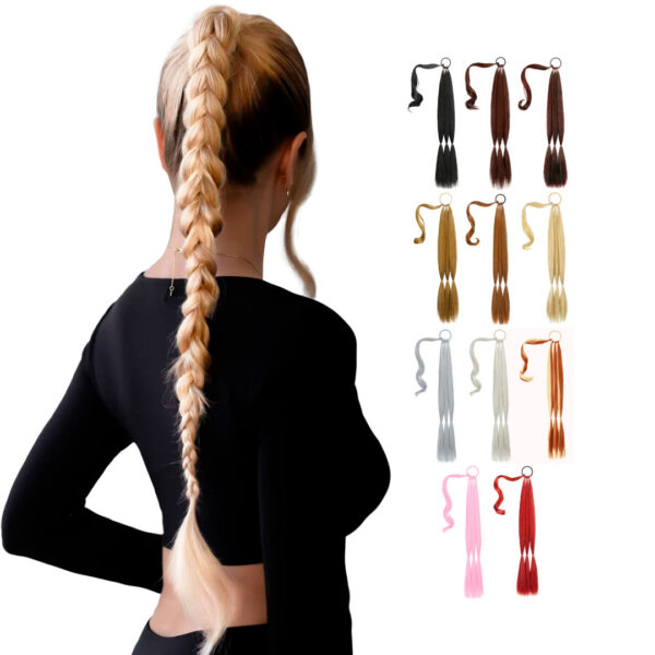 Extensión Cola de caballo Trenza Envolvente 66cm