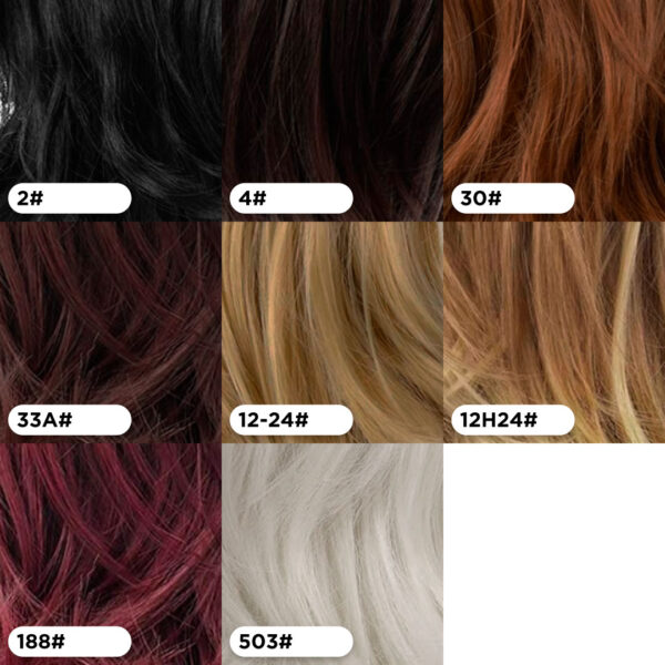Cola De Caballo Postizo Coleta Broche Ponytail Térmica 30cm - Imagen 3