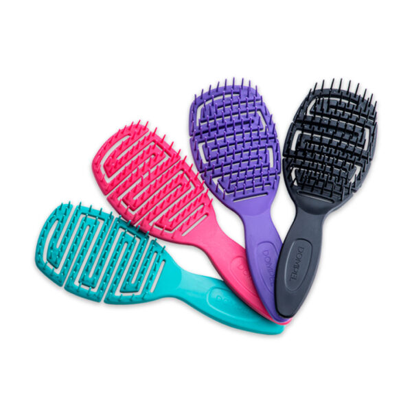 Cepillo Desenredante Anti Frizz Flexible Maya Dompel