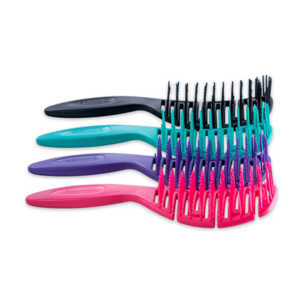 Cepillo Desenredante Anti Frizz Flexible Maya Dompel - Imagen 2